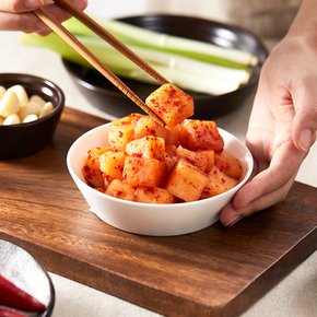 30년 전통 여수 백서방 깍두기 3kg /HACCP인증