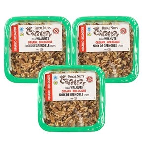 ROYAL NUTS 캐나다 유기농 호두 월넛 140g 3팩