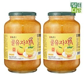 (무배 / 원플러스원) 담터 꿀유자차(A) 2kg (WAC12ED)