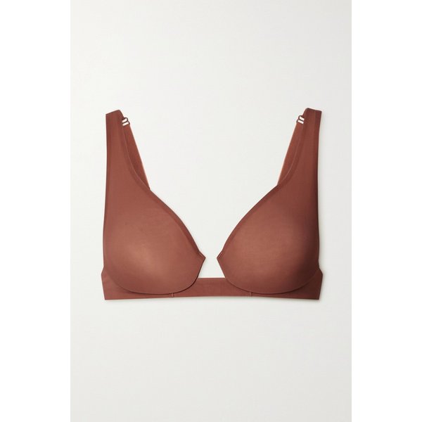 스킴스 Naked Plunge Bra Smokey Quartz 뉴트럴 25372685655716937
