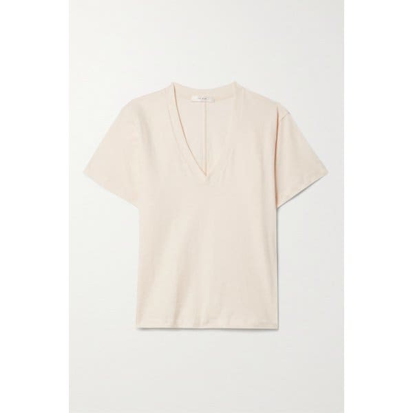 탈라 코튼 저지 티셔츠 오프 화이트 1647597317180996