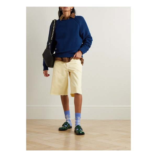 게스트인레지던스 아릴랜드 코튼 혼방 스웨터 네이비 1647597357371210