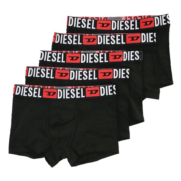 [부산점] 로고 웨이스트밴드 00SUAG 0DDAI E4356 디젤 박서 쇼츠 5팩 1세트 언더웨어 브리프 팬티