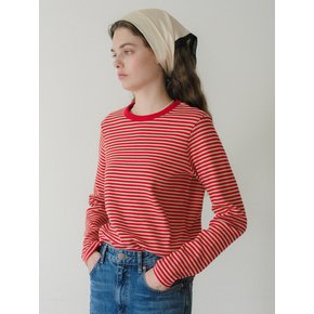 U Stripe Rib Tshirt_2colors