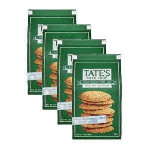  [해외직구] Tates 테이츠입베이크샵 코코넛 크리스피 쿠키 198g 4팩