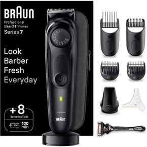 영국 브라운 트리머 Braun Beard Trimmer Series 7 Hair Clippers with Gillette Proglide Mens