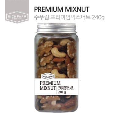 리치팜너트 수푸림 프리미엄믹스넛240g