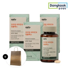 동국제약 프라임 비타민B 컴플렉스 1,000mg x 60정 3박스