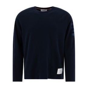 [톰 브라운] Long Sleeve T-Shirt MJS245B07323415 Blue