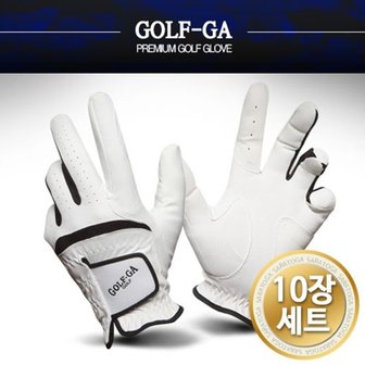 GOLFGA 남성 RX합성피혁콤비 골프장갑 10장1세트_P049947379