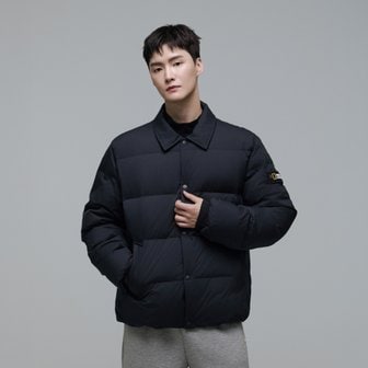 내셔널지오그래픽 N244MDW950 카라 경량 구스 다운 점퍼 NAVY