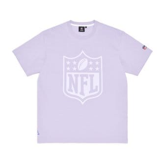 NFL [본사직영]엔에프엘 F232UTS243 빅 쉴드 티셔츠 LAVENDER