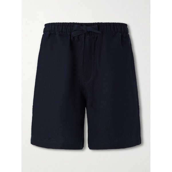 새먼 아멜 브리즈번 스트레이트 린넨 드로우스트링 쇼츠 46376663163063900