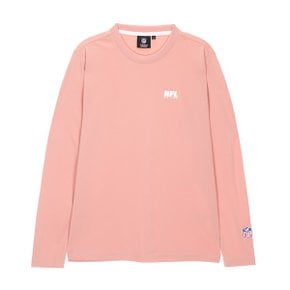 F203MTS245  타이포 롱슬리브 티 BABY PINK_P345076691