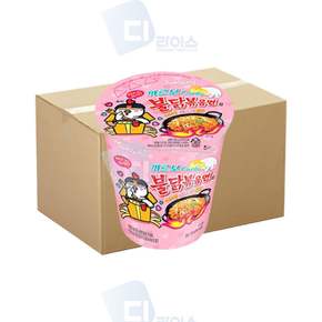 까르보불닭볶음면 소컵 30개 미니컵 컵라면 box