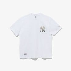 (스타필드 하남) MLB 뉴욕 양키스 섀도우 티셔츠 화이트 / 14179137
