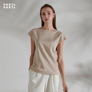  [PartspARTs] 파츠파츠 24SS 베이직 캡슬리브 티블라우스 3종