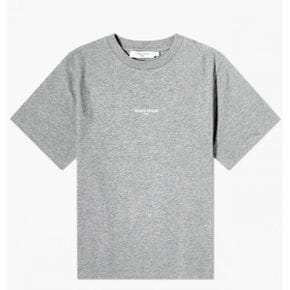 PARIS EMBROIDERED BOXY TEE-SHIRT KW00120KJ0035-H150 로고 자수 크롭 박시 티셔츠