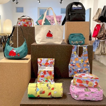 그레이맨션 바쿠백 X 피넛 스누피 콜라보 제품 BAGGU X Peanuts Snoopy