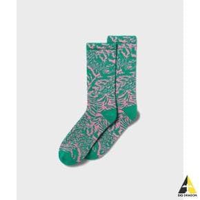 ARIES (U) 애니멀 삭스 그린 ANIMAL SOCKS GREEN