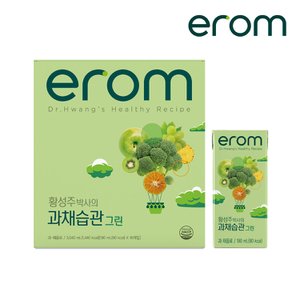  이롬 황성주 박사의 과채습관 그린 190ml x 16팩