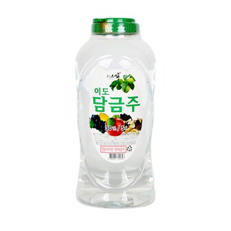  조은술세종 유기농 쌀소주 이도 담금주 30도 5000ml