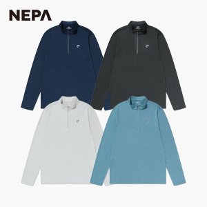 네파 [최초가79,000] 네파 남성 마운틴 강연사 긴팔 집업 티셔츠 7I35401