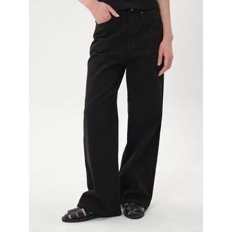 준바이준케이 low waist classic jeans_black