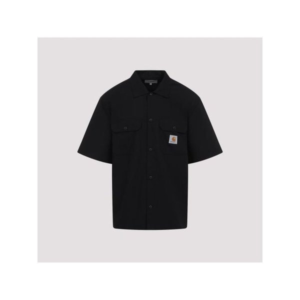 26SS 칼하트 WIP 숏슬리브 크래프트 셔츠 I035232 89XX BLACK DOM