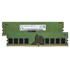 SK hynix DDR4 3200(PC4-25600) UDIMM CL22 288pin 1.2V HBD3200-16GBX2 프린스턴 데스크탑 PC용