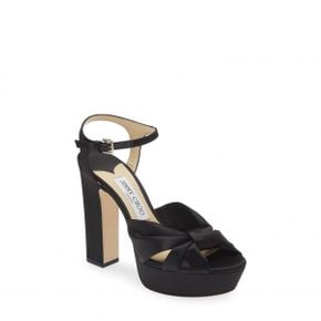 3995655 Jimmy Choo Heloise Satin Platform Sandal