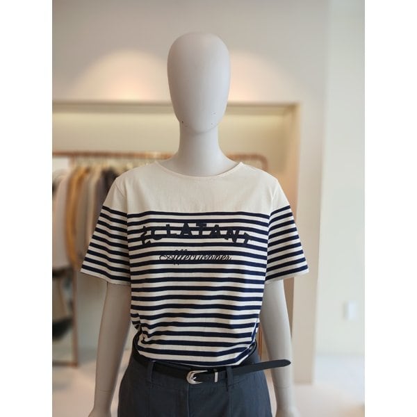 [여주점] 씨씨콜렉트 스트라이프반팔티셔츠 E262psm134