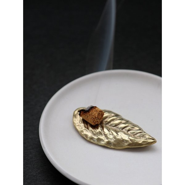 incense holder _ leaf
