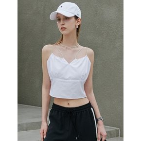 Double Strap Sleeveless Top [2color]