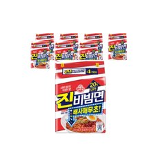 오뚜기 진비빔면 156g x 4개 (8묶음)