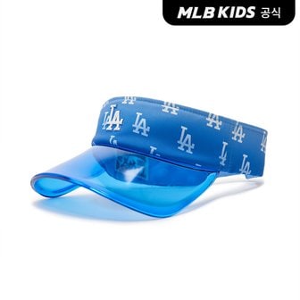 MLB키즈 (공식)24SS 그라데이션 모노그램 젤리챙 썬캡7ASCM0343-07SBD