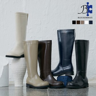  블루코마티 시마(CYMA) 리얼레더 롱부츠