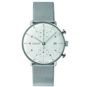 [JUNGHANS(윤한스)] 손목시계 맥스빌 크로노스코프 027 4003 46 맨즈