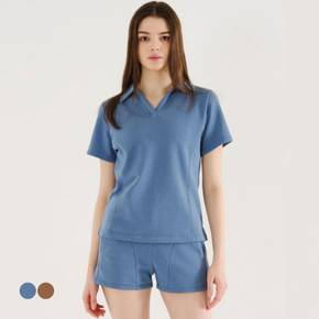 [무케] 러브포티_콤피 테니스 티셔츠 (2colors) 여성 테니스 트레이닝 반팔