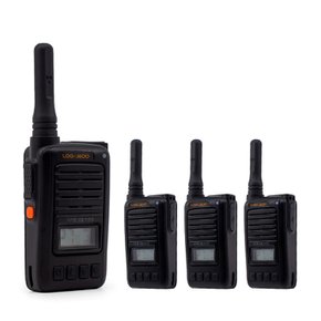 잘텍 LOG-J600 잘텍 초경량 생활무전기 디지털 LOG-J600 4대 이어마이크포함 풀세트