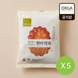 풀무원 [올가]현미약과 (200g) X 5봉