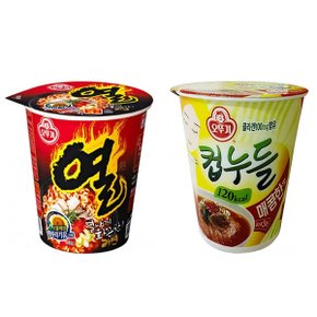 오뚜기 소컵 열라면x12컵+컵누들 매콤한맛x12컵 무료배송