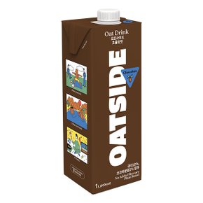 오트사이드 귀리음료 초콜릿맛 1L 1박스 6개