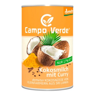  캄포 베르데 Campo Verde 통조림 저지방 코코넛 밀크+카레 400ml