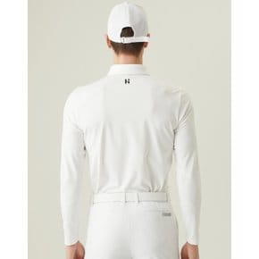 [23SS] [Online Limited]화이트 봄성 긴팔 솔리드 티셔츠 HUTS3B901WT