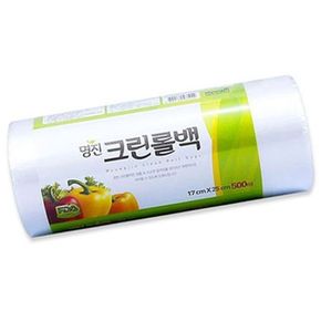 비닐팩 롤백 위생백 일회용백 위생팩 위생롤백 비닐롤백 명진 크린 일회용 비닐백 17x25x500매