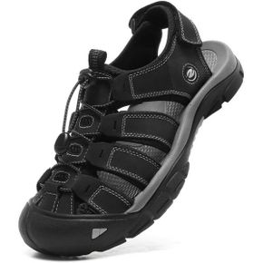 미국 험토 남자 하이킹 샌들 ziitop Mens Hiking Sandals Closed Toe Athletic Sport 레더 Light