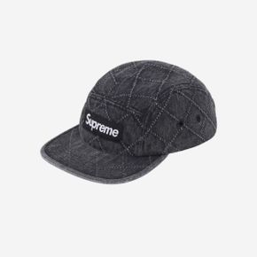 슈프림 펀치드 데님 캠프캡 블랙 - 23FW Supreme Punched Denim Camp Cap Black - 23FW