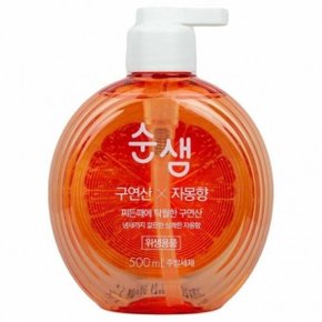 애경 순샘 리필 구연산 x 자몽향 500ml(303221)