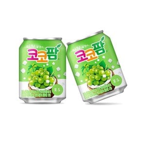 맛있는 해태 코코팜 포도 주스 음료 238ml X 24CAN